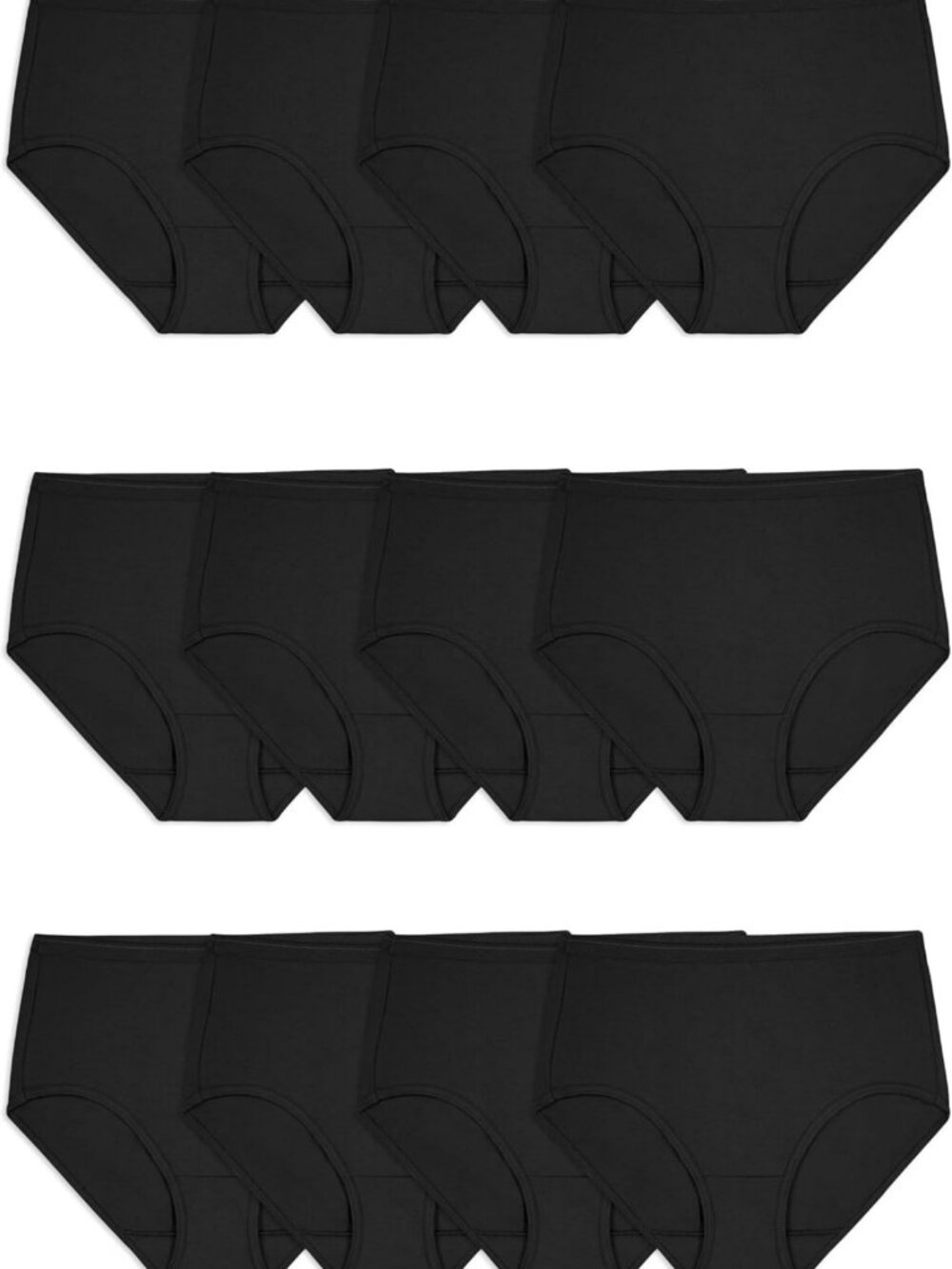 Eversoft Cotton Women's Underwear Multipacks, Tag-Free, Breathable, Plus Size